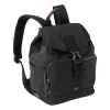 Rucksack "City" in Schwarz - (B)34 x (H)38 x (T)18 cm