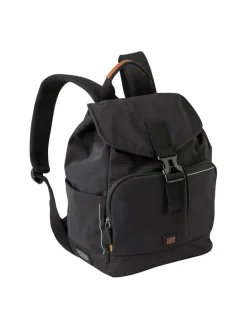 Rucksack "City" in Schwarz - (B)34 x (H)38 x (T)18 cm