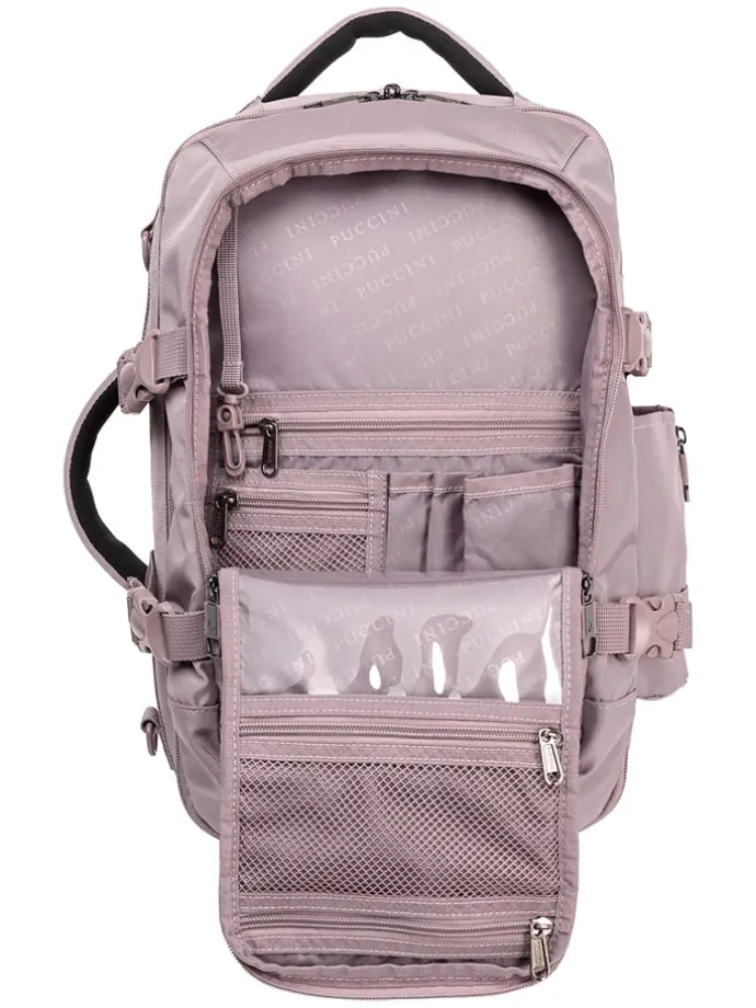 Rucksack "Easy Pack" in Rosa - (B)25 x (H)40 x (T)20 cm