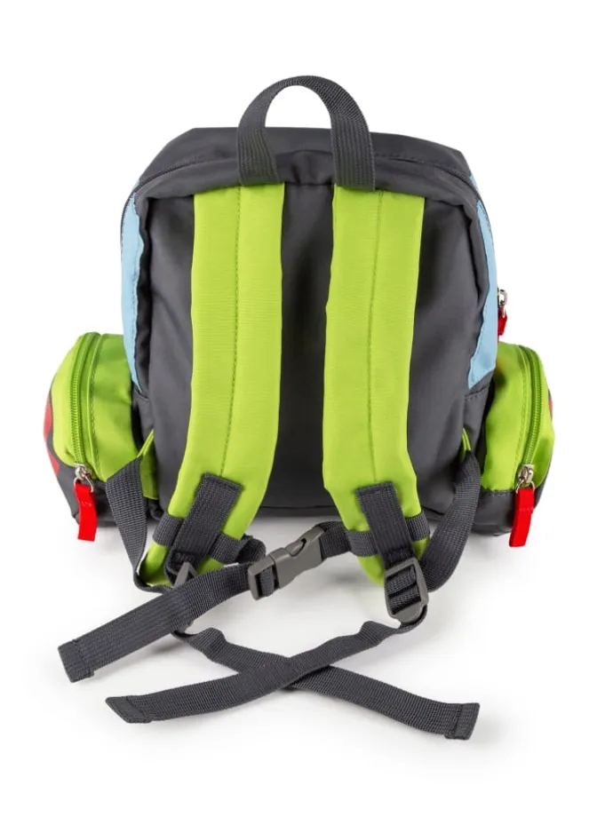 Rucksack Fahrzeuge in grün