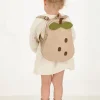 Rucksack "Friends" in Beige/ Grün - (B)21 x (H)26 x (T)8 cm
