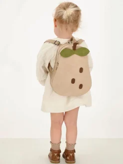 Rucksack "Friends" in Beige/ Grün - (B)21 x (H)26 x (T)8 cm