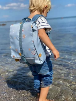 Rucksack in Blau - (B)26 x (H)32 x (T)9 cm