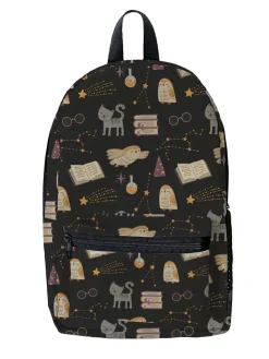 Rucksack in Schwarz/ Bunt - (B)24 x (H)33 x (T)9 cm