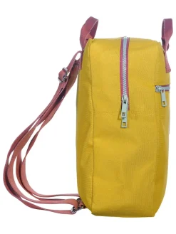 Rucksack in Senf - (B)24 x (H)32 x (T)12 cm