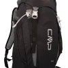 Rucksack "Nordwest" in Schwarz - (B)27 x (H)45 x (T)16 cm