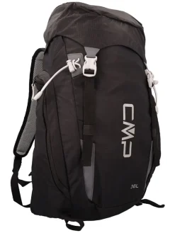 Rucksack "Nordwest" in Schwarz - (B)27 x (H)45 x (T)16 cm