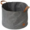 Rundkorb in Grau - (H)30 x Ø 30 cm
