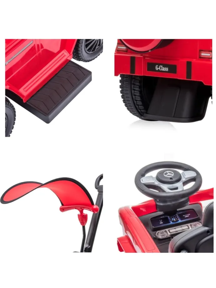 Rutschauto Mercedes Benz G350D in rot