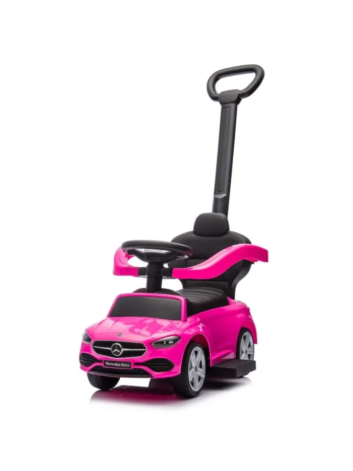 Rutschauto Mercedes C-Klasse in rosa