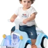 Rutschauto mit Lenkrad in Blau