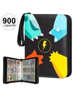 Sammelalbum "Pokémon" in Schwarz/ Bunt
