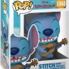 Sammelfigur "Funko POP! Lilo & Stitch Stitch with Ukulele" in Blau - ab 6 Jahren