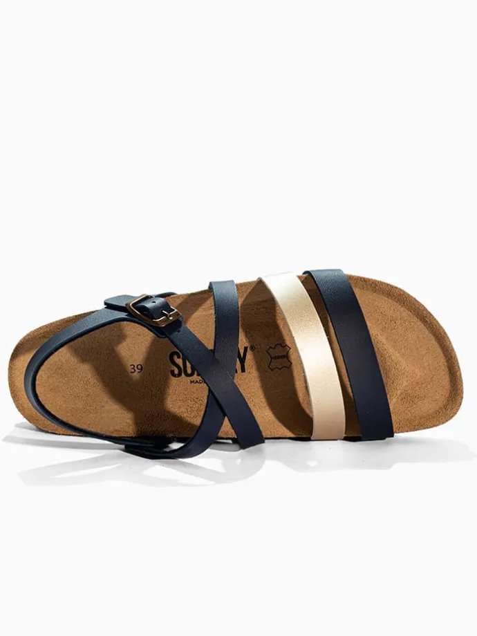 Sandalen "Gravita" in Dunkelblau