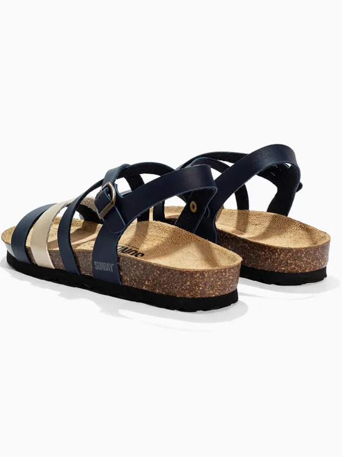 Sandalen "Gravita" in Dunkelblau