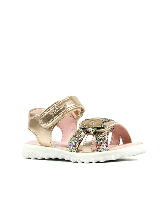 Sandalen in Gold