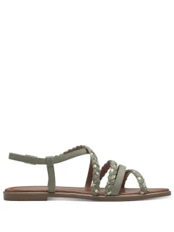 Sandalen in Grün