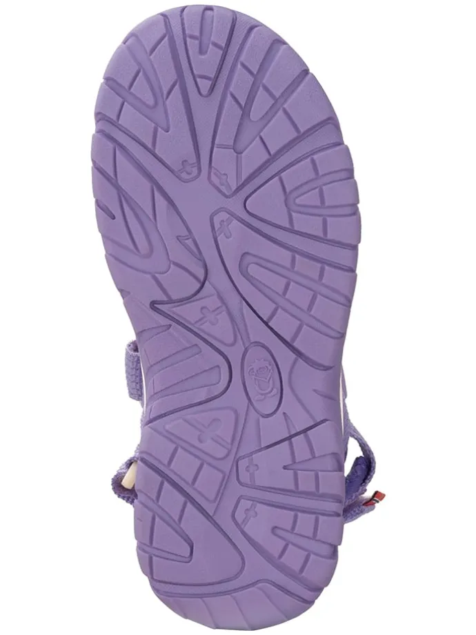 Sandalen "Oslofjord" in Lila
