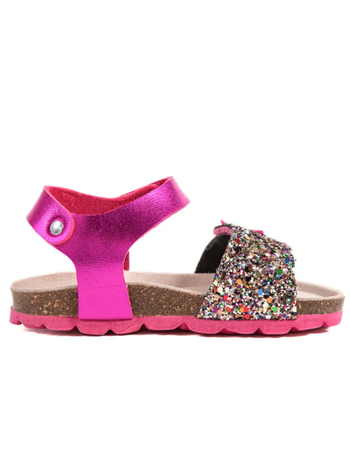 Sandalen "Rosso" in Pink