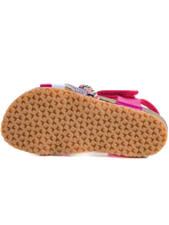 Sandalen "Rosso" in Pink