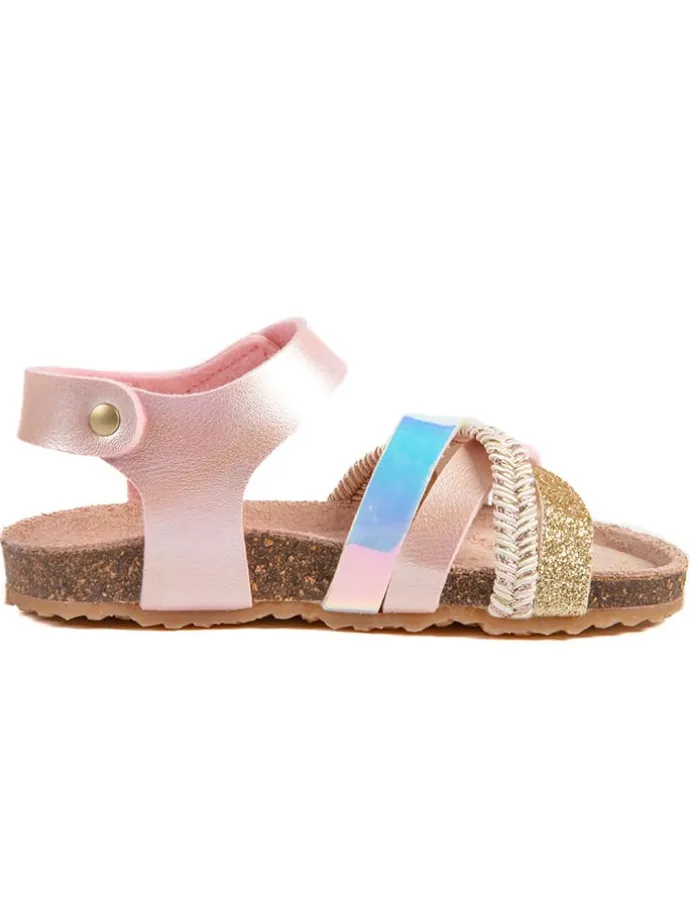 Sandalen "Rosso" in Rosa