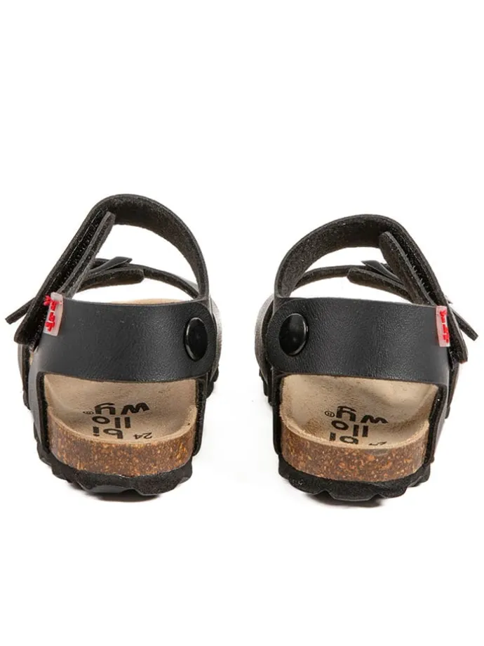 Sandalen "Rosso" in Schwarz
