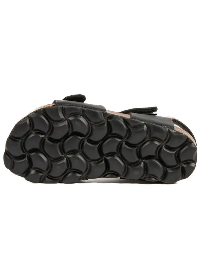 Sandalen "Rosso" in Schwarz