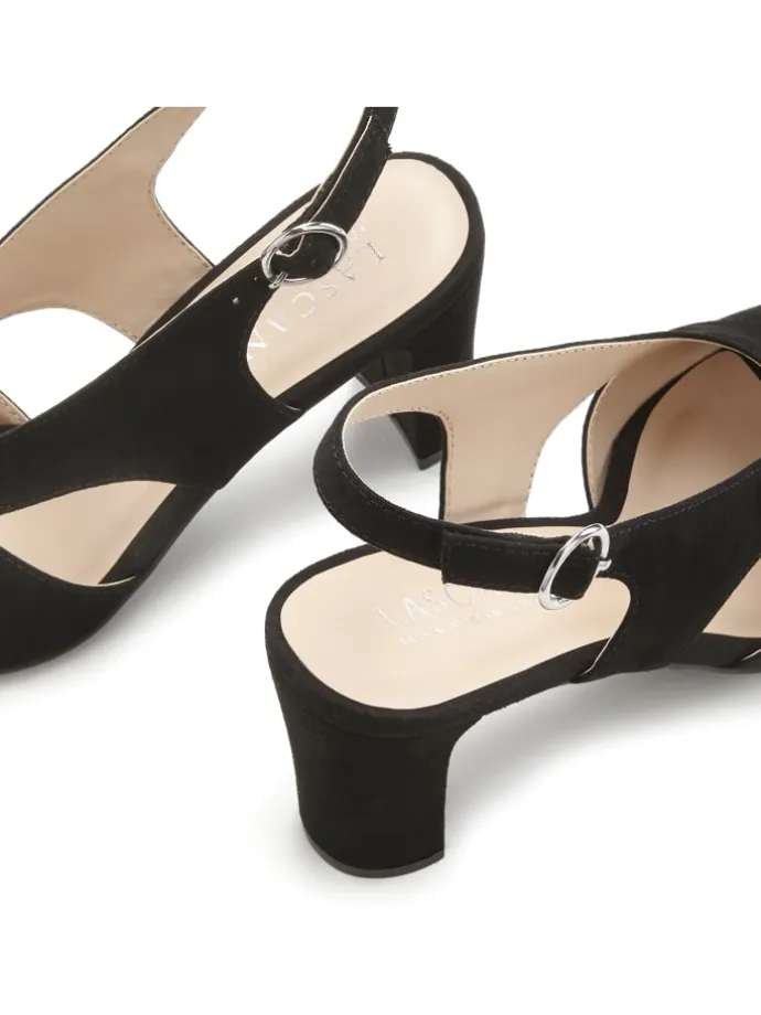 Sandalette in schwarz