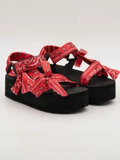 Sandaletten in Rot