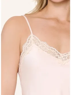 satin top & short DAILY in Apricot