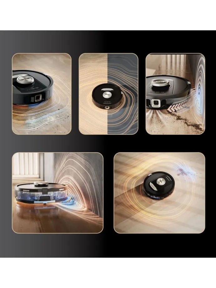 Saugroboter PowerDetect NeverTouch Pro RV2800ZEEU in schwarz
