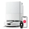 Saugroboter QV 35A in Weiß, mit Wischfunktion&Hebarem Wischmopp, 8000Pa