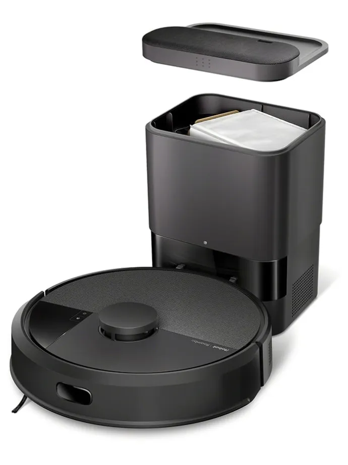 Saugroboter "Roomba® 105 Combo-robot AutoEmpty" in Schwarz