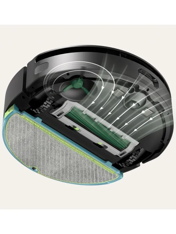 Saugroboter "Roomba® 205 DustCompactor Combo Robot" in Schwarz