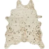 Schaffell BOGONG in Beige/Gold - (W) 130 x (H) 1 x (L) 170 cm