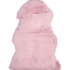 Schaffell ULURU in Rosa - (W) 65 x (H) 8 x (L) 100 cm