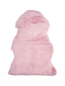 Schaffell ULURU in Rosa - (W) 65 x (H) 8 x (L) 100 cm