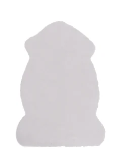 Schaffell UNDARA in Grau - (W) 60 x (H) 1 x (L) 90 cm