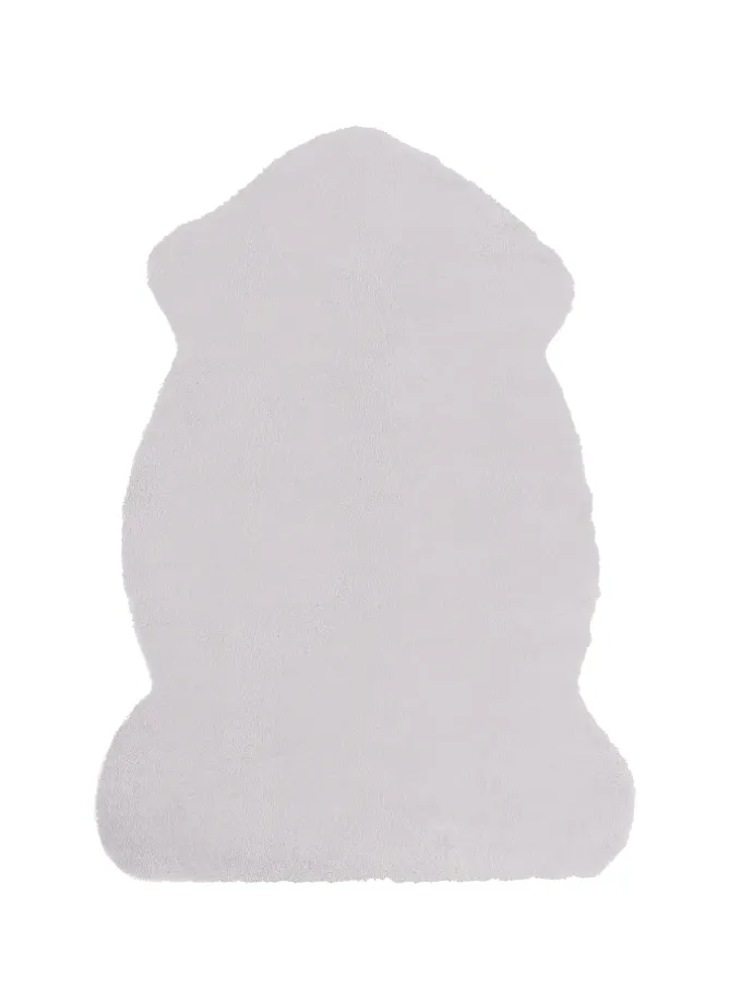 Schaffell UNDARA in Grau - (W) 60 x (H) 1 x (L) 90 cm
