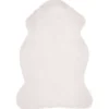 Schaffell UNDARA in Weiß - (W) 60 x (H) 1 x (L) 90 cm