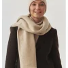 Schal "Dena" in Beige - (L)170 x (B)50 cm