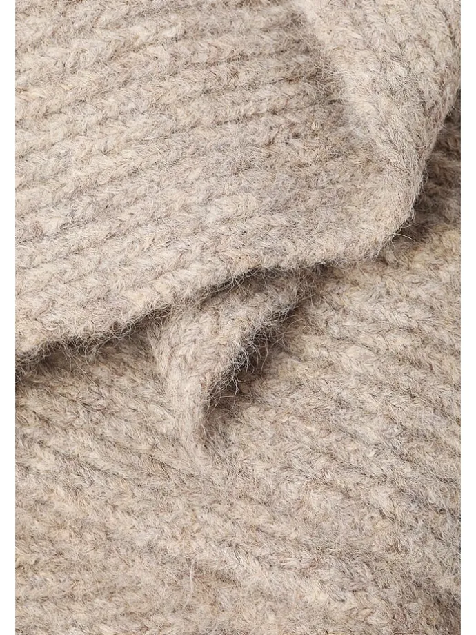 Schal in Beige - (L)175 x (B)36 cm