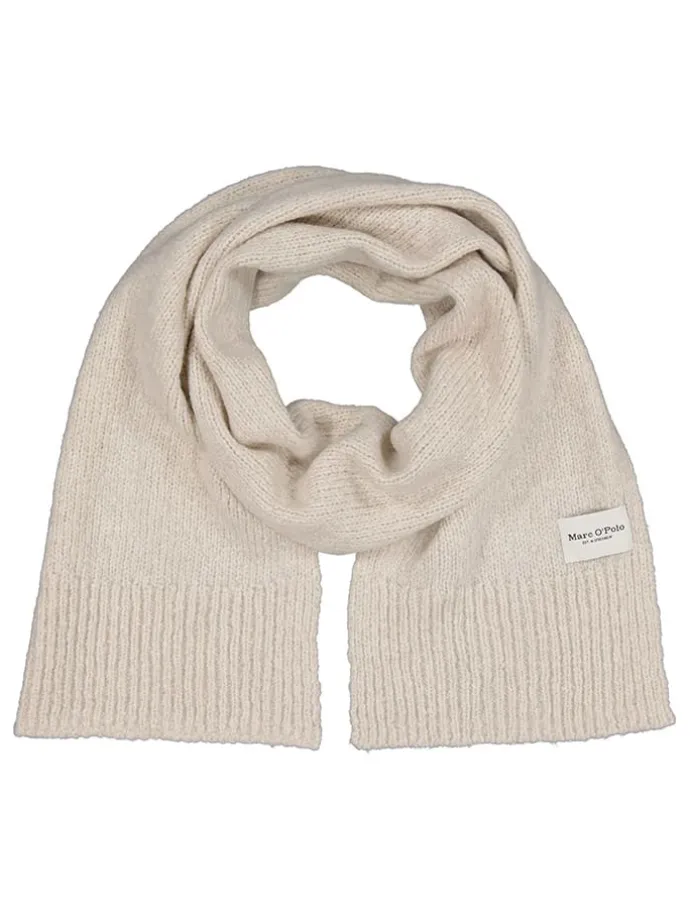 Schal in Creme