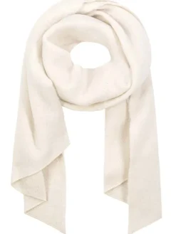 Schal in Creme