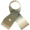 Schal in Creme/ Khaki