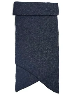 Schal in Dunkelblau - (L)210 x (B)50 cm