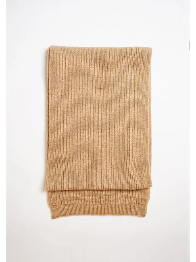 Schal in Hellbraun - (L)170 x (B)30 cm