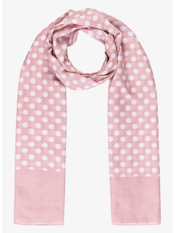 Schal in Rosa