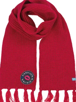 Schal in Rot - (L)120 x (B)14 cm
