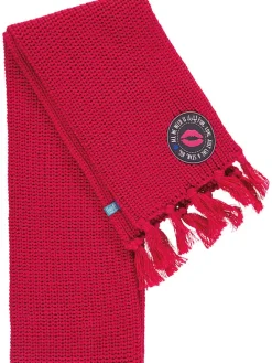 Schal in Rot - (L)120 x (B)14 cm